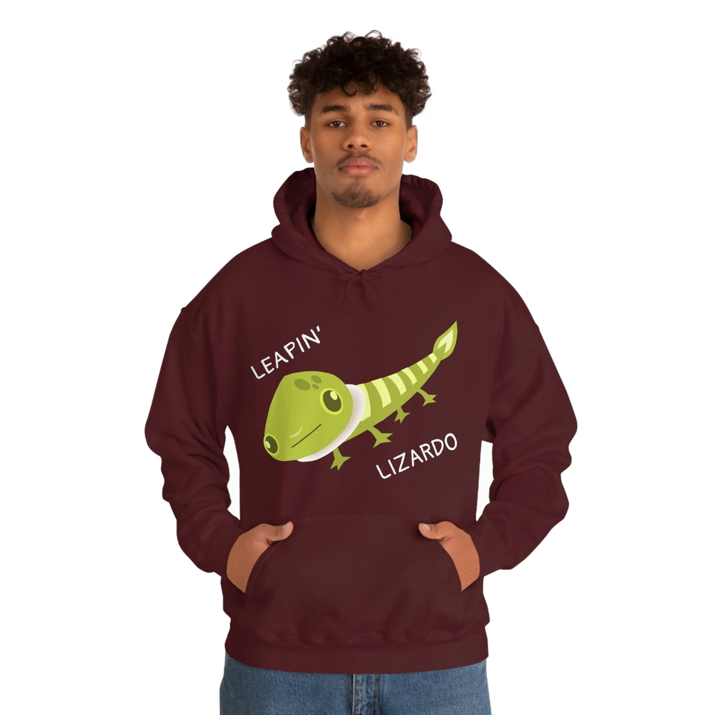 Leapin' Lizards Heavy Blend™ Hooded Sweatshirt - Specific Situations Series - Unisex