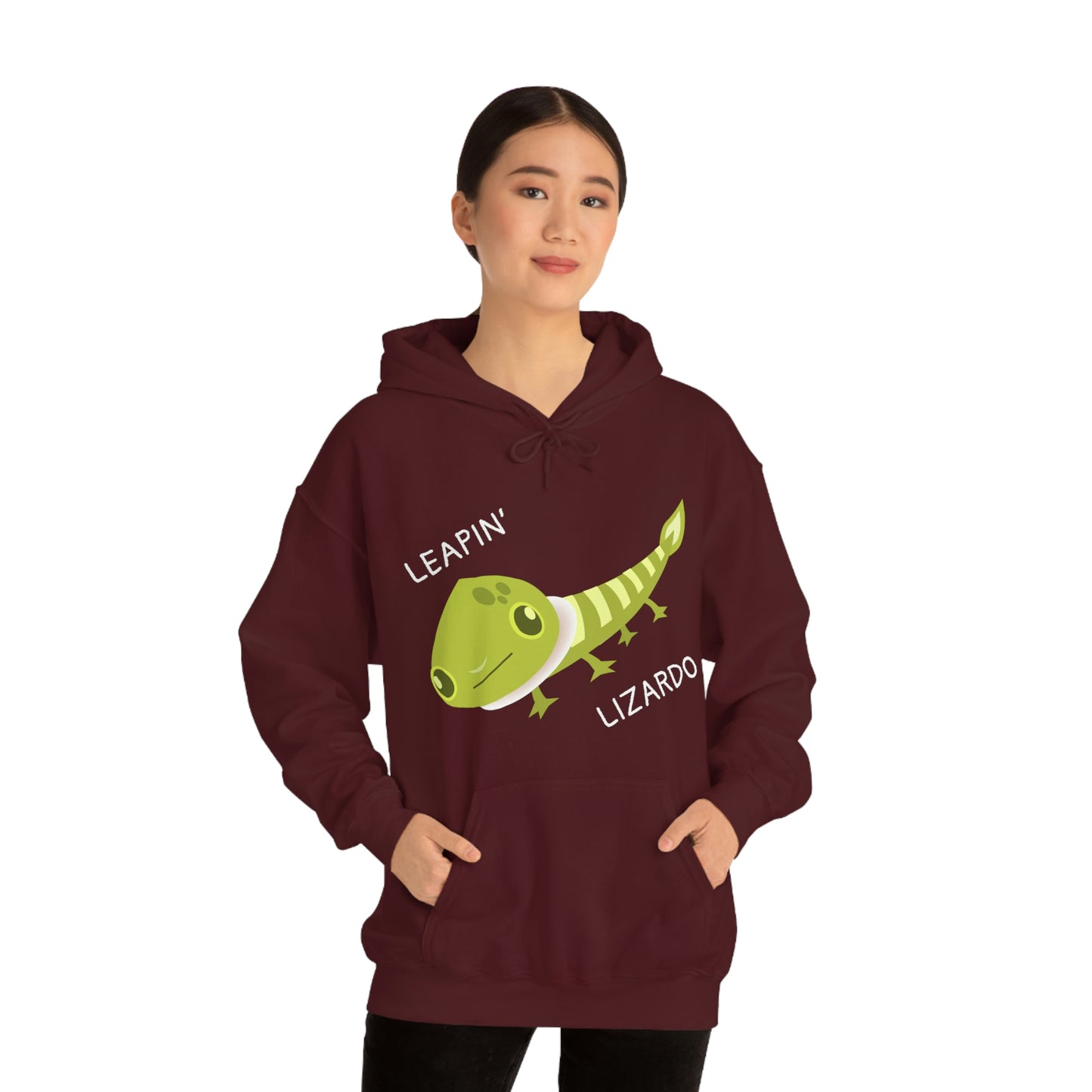 Leapin' Lizards Heavy Blend™ Hooded Sweatshirt - Specific Situations Series - Unisex