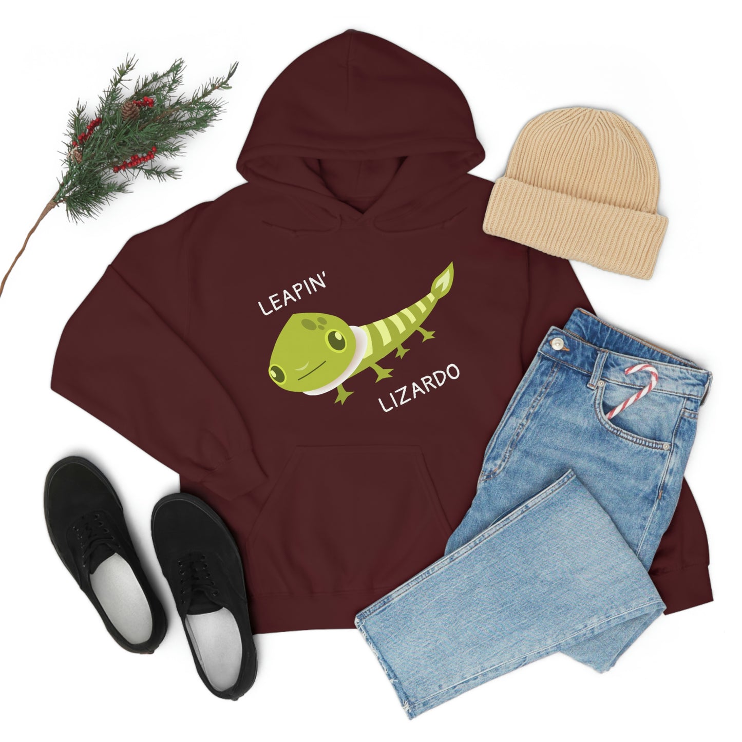 Leapin' Lizards Heavy Blend™ Hooded Sweatshirt - Specific Situations Series - Unisex