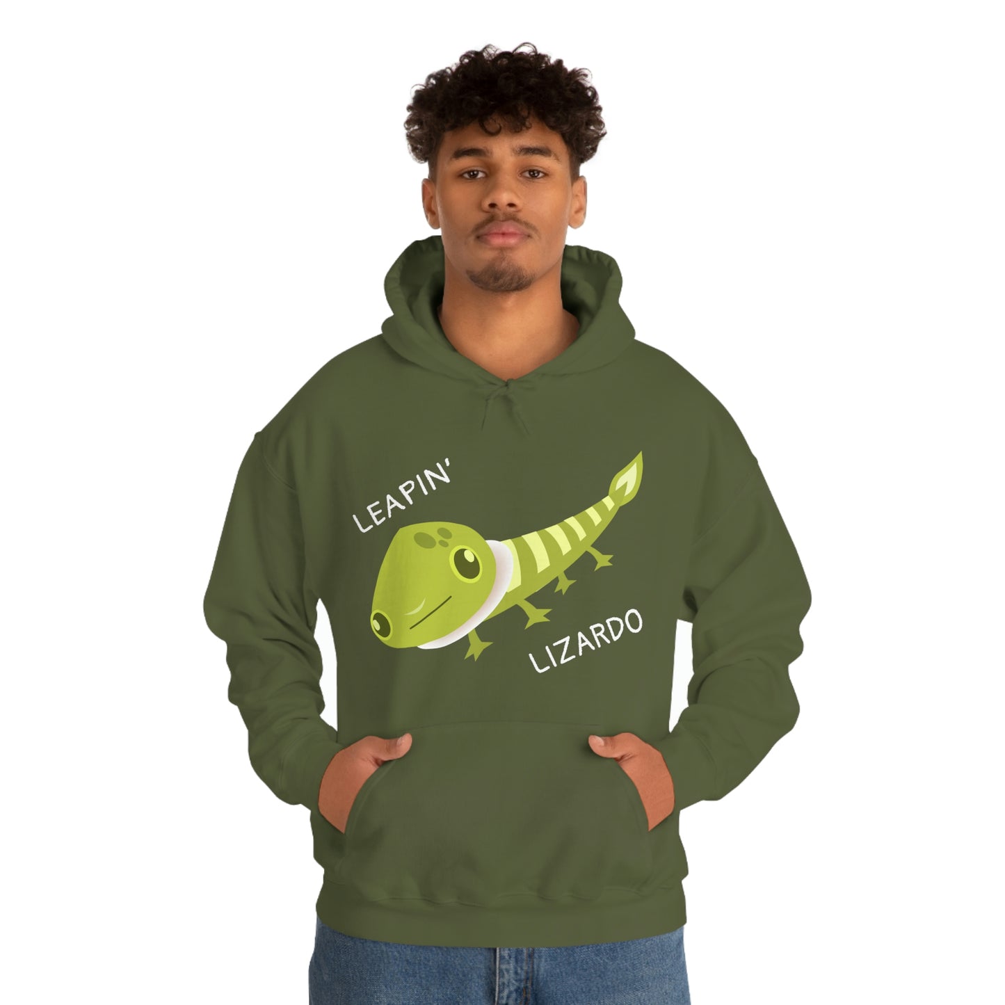 Leapin' Lizards Heavy Blend™ Hooded Sweatshirt - Specific Situations Series - Unisex