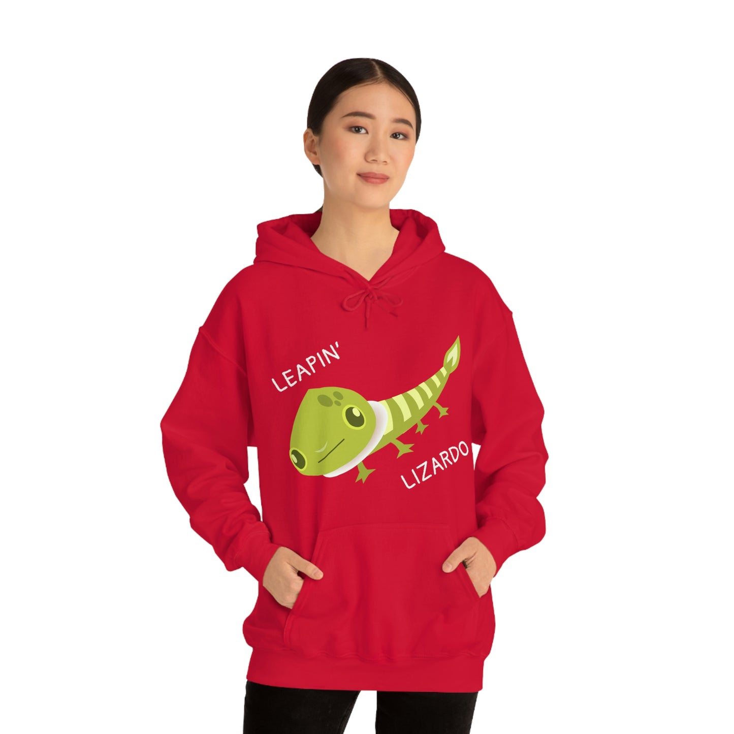 Leapin' Lizards Heavy Blend™ Hooded Sweatshirt - Specific Situations Series - Unisex