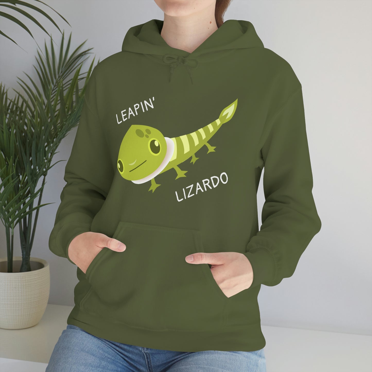 Leapin' Lizards Heavy Blend™ Hooded Sweatshirt - Specific Situations Series - Unisex