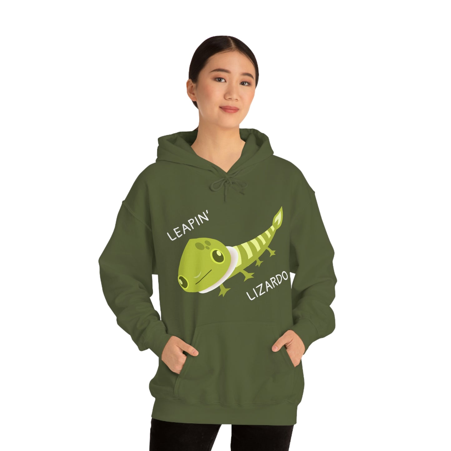 Leapin' Lizards Heavy Blend™ Hooded Sweatshirt - Specific Situations Series - Unisex