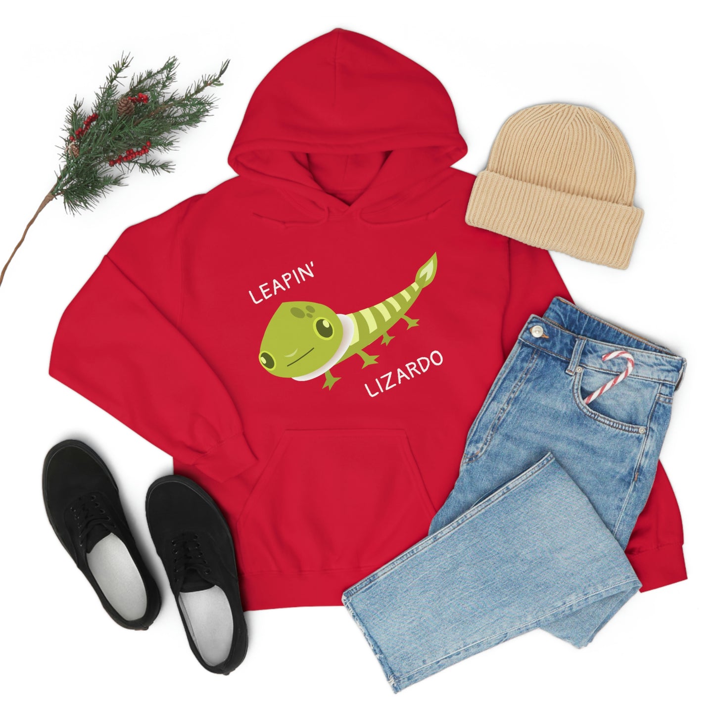 Leapin' Lizards Heavy Blend™ Hooded Sweatshirt - Specific Situations Series - Unisex