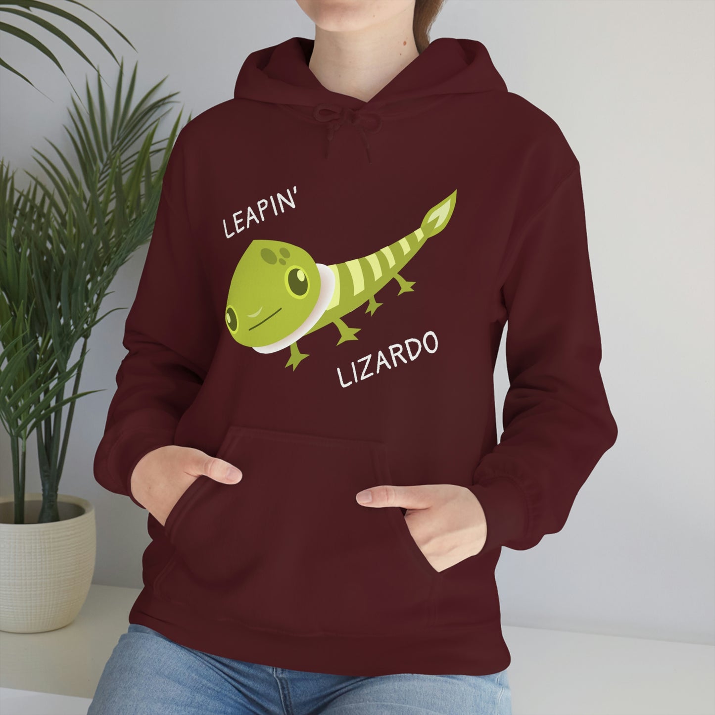 Leapin' Lizards Heavy Blend™ Hooded Sweatshirt - Specific Situations Series - Unisex